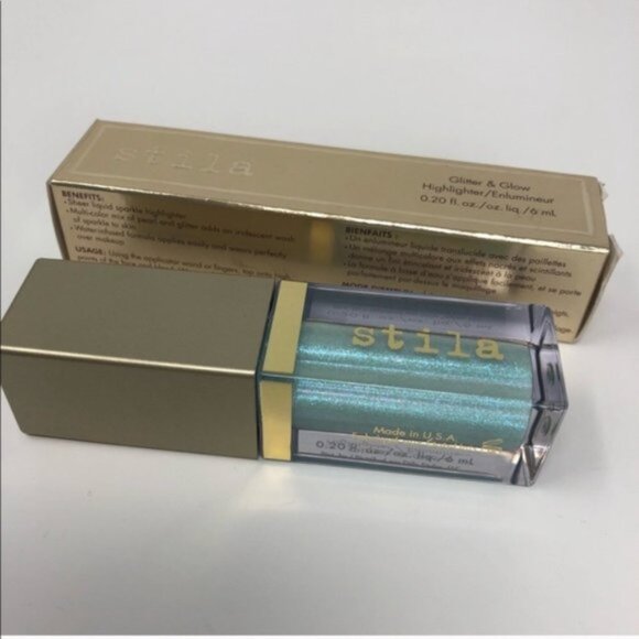 Stila | Glitter & Glow Highlighter Admiral Blue | 0.2 oz - Picture 4 of 8